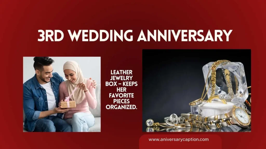 3rd Anniversary Gift for Wife