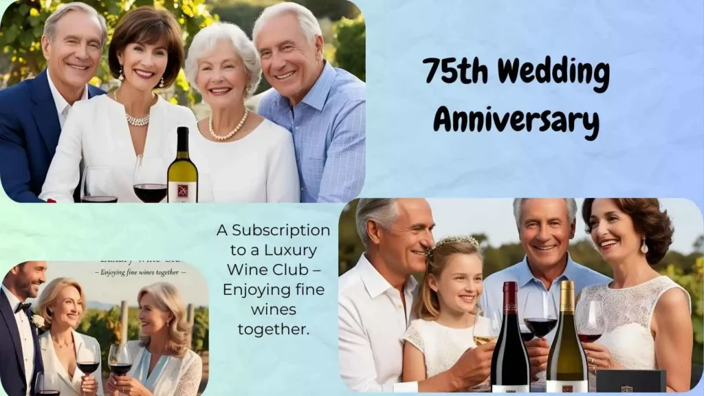 75th Anniversary Gifts for Him and Her