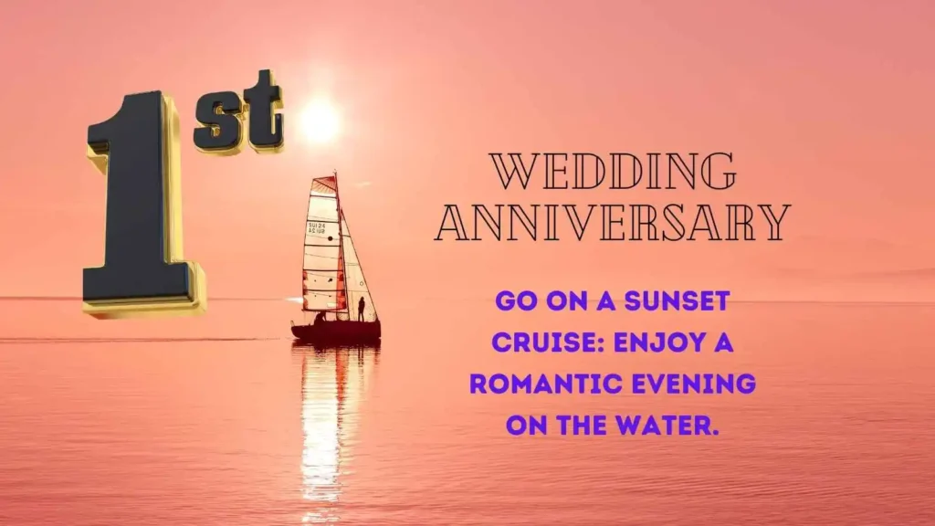 1st Anniversary Romantic Celebration