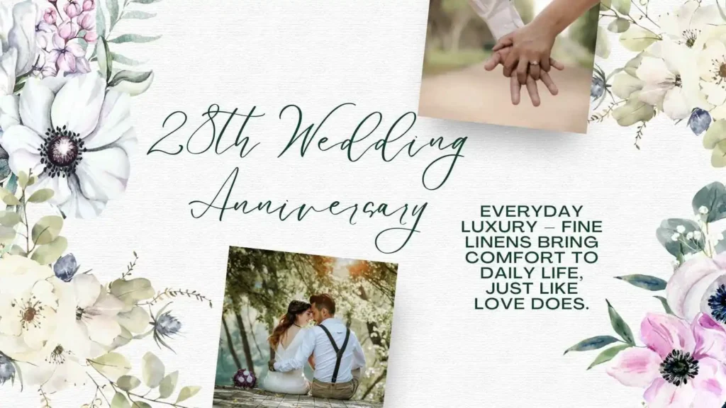 28th anniversary ideas Theme