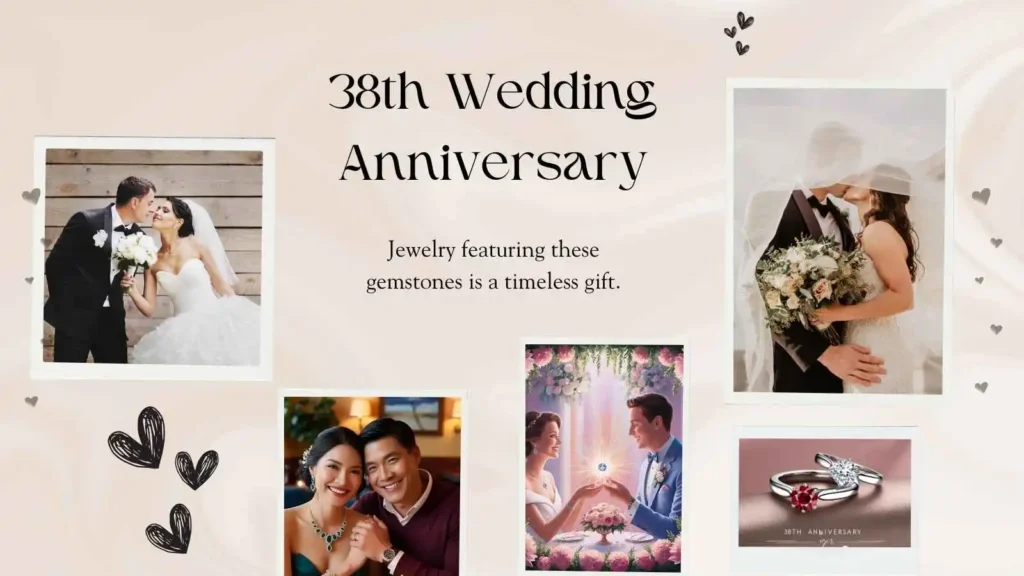 38th Anniversary celebration Gemstone