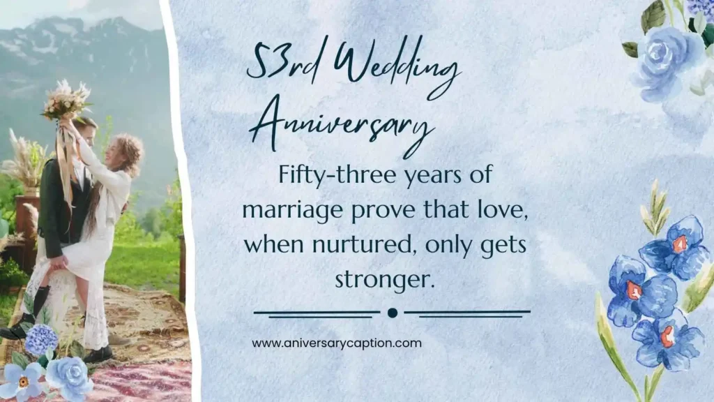 53rd Anniversary Inspirational Quotes