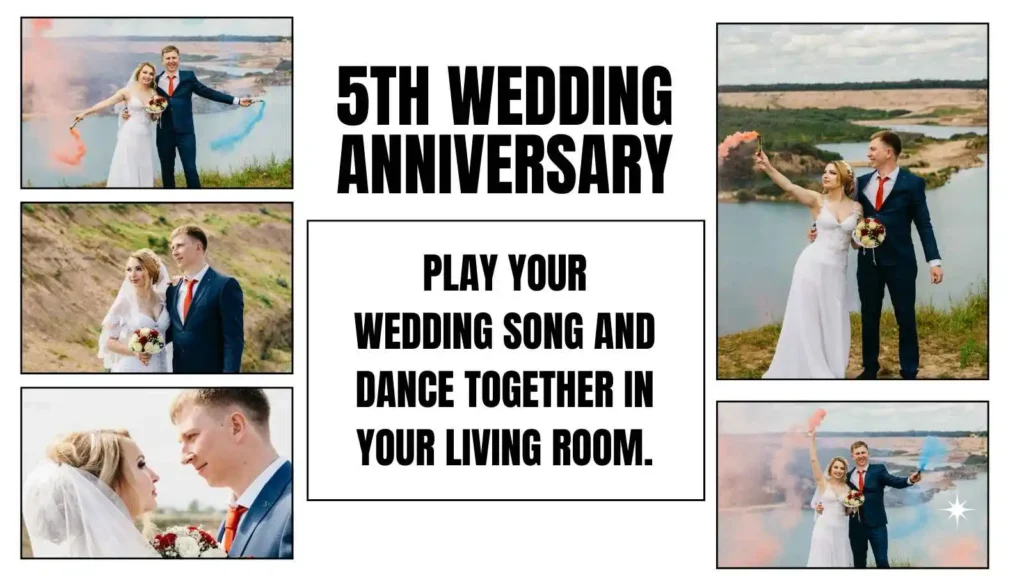 5th wedding Anniversary