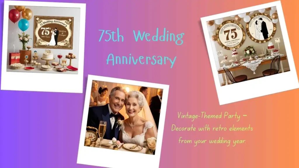 75 Years Party Concepts