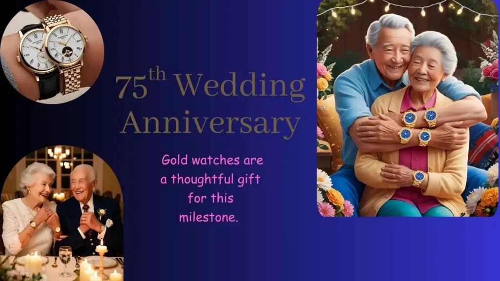 75th Anniversary ideas Modern Theme