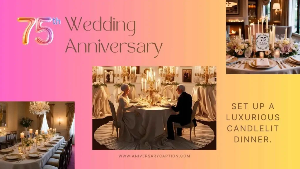 75th Wedding Anniversary