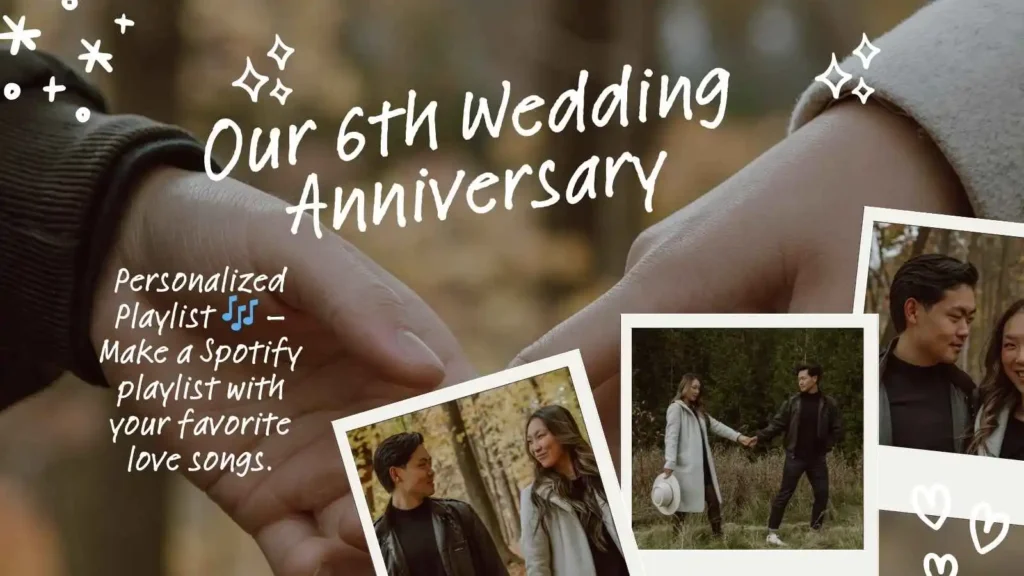 Budget Friendly Celebration Tips 6th Anniversary