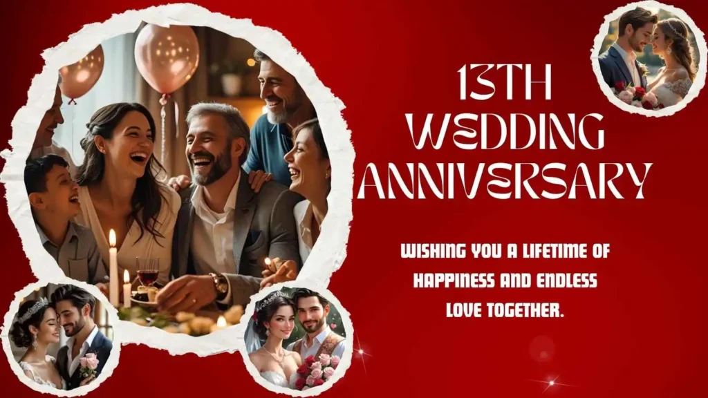 13th Anniversary Wishes and Messages