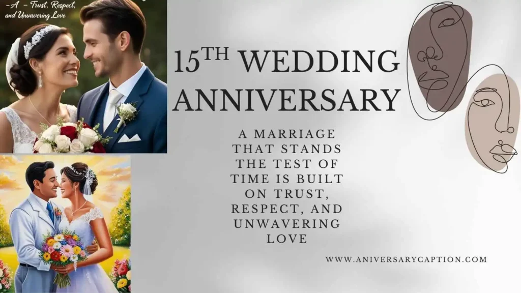 15th Anniversary Expressive Wishes