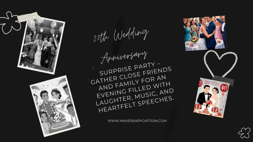 20th Wedding Anniversary