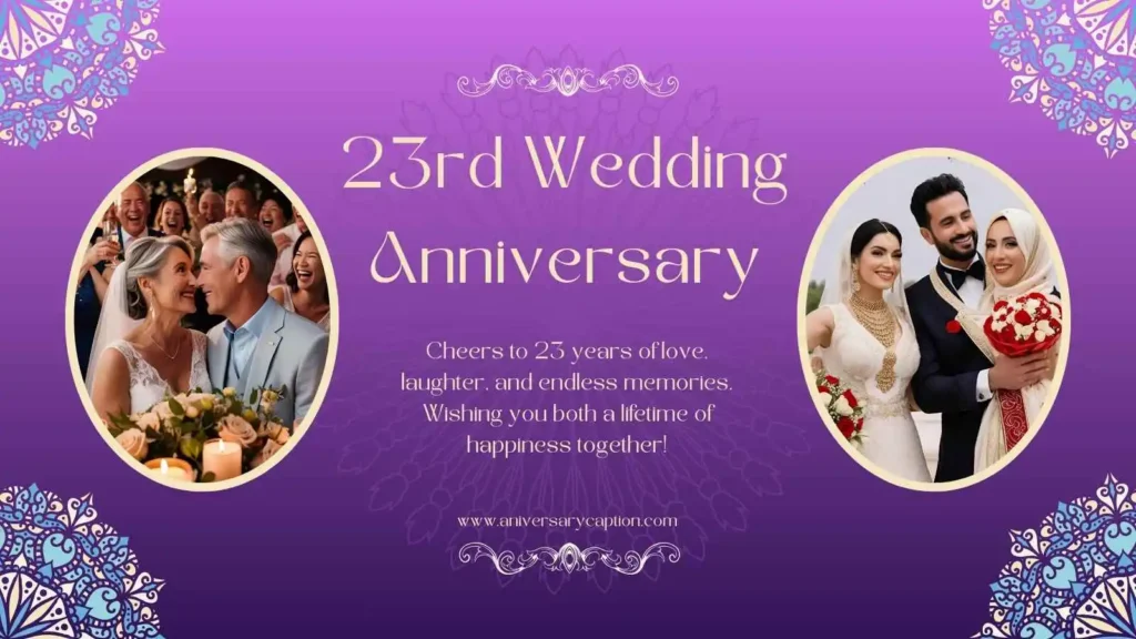 23rd Anniversary Customizable Wishes