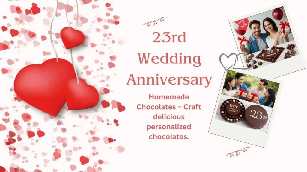 23rd Anniversary Handmade Gifts
