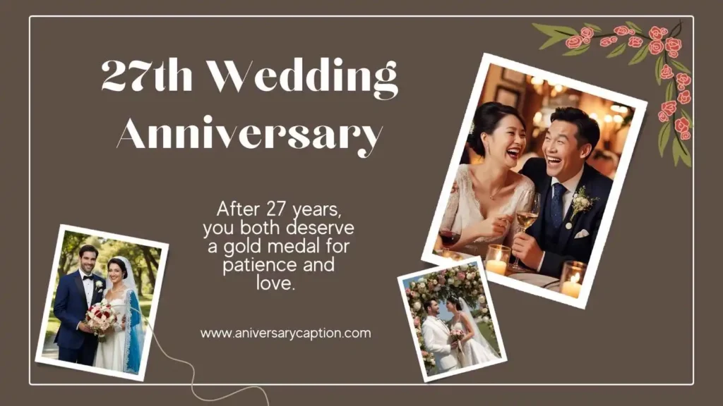 27th Anniversary Funny Wishes