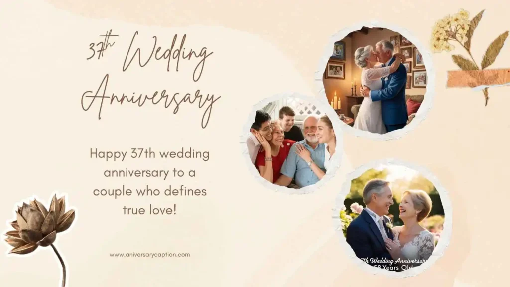 37th Anniversary Wishes