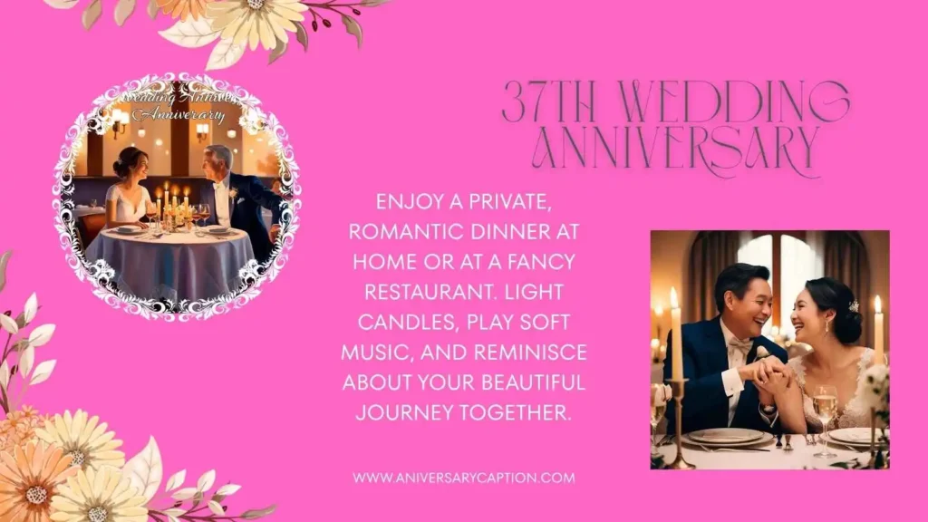 37th Wedding Anniversary