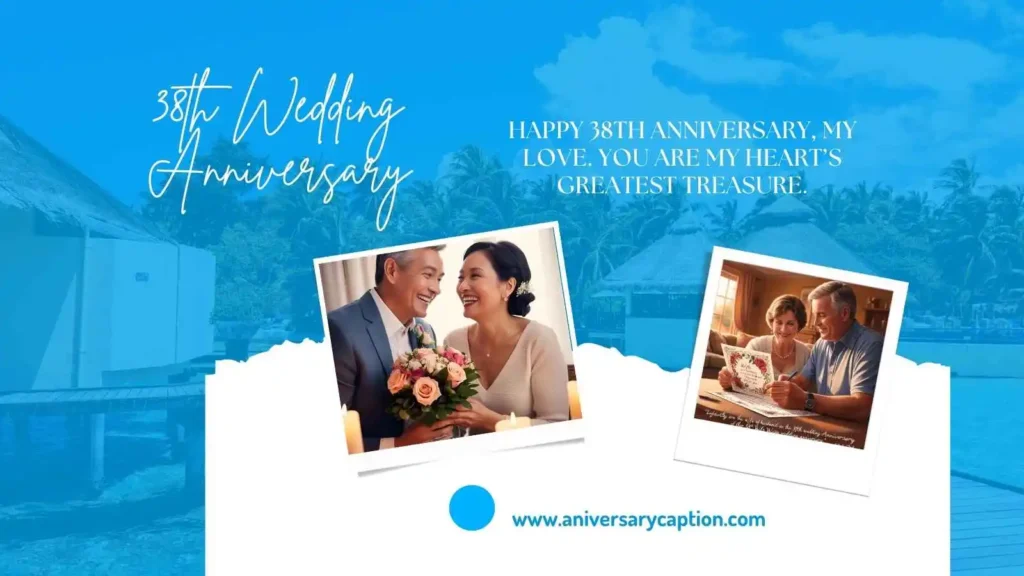 38th Anniversary Wishes for Wife