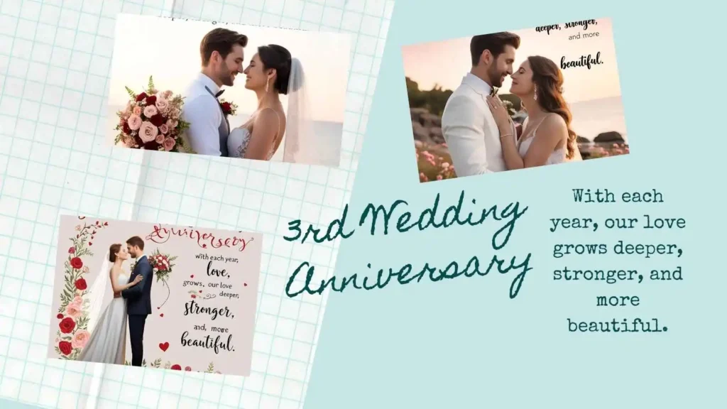 3rd Anniversary Inspirational Quotes