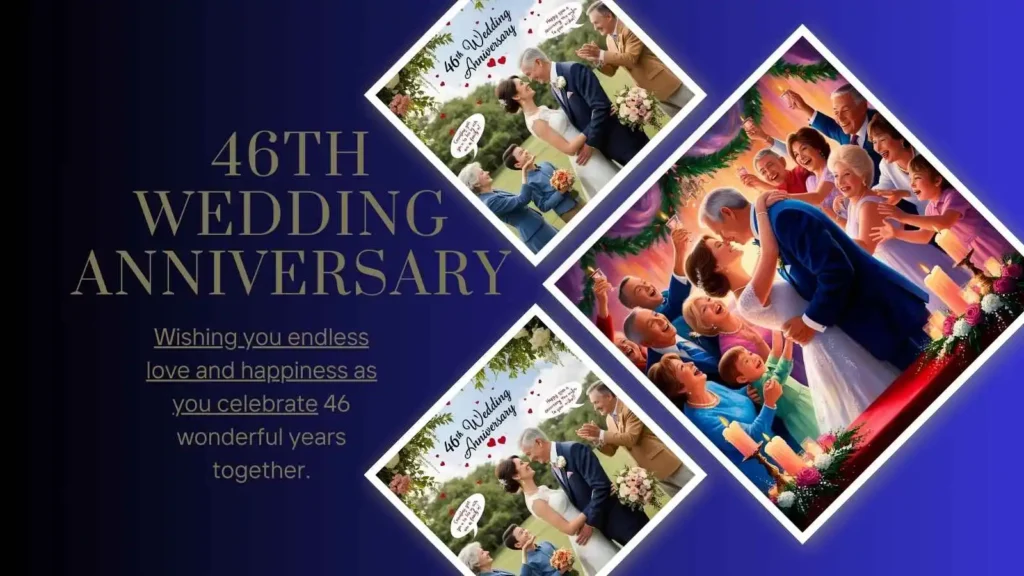46th Anniversary Wishes in English