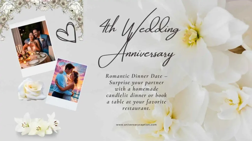 4th Wedding Anniversary