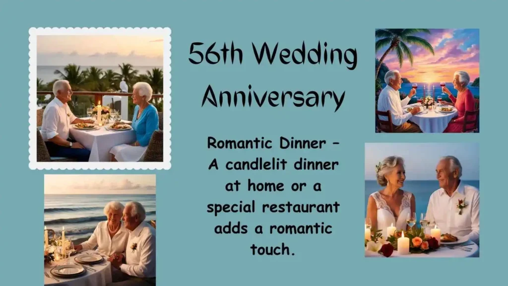 56th wedding anniversary Ideas