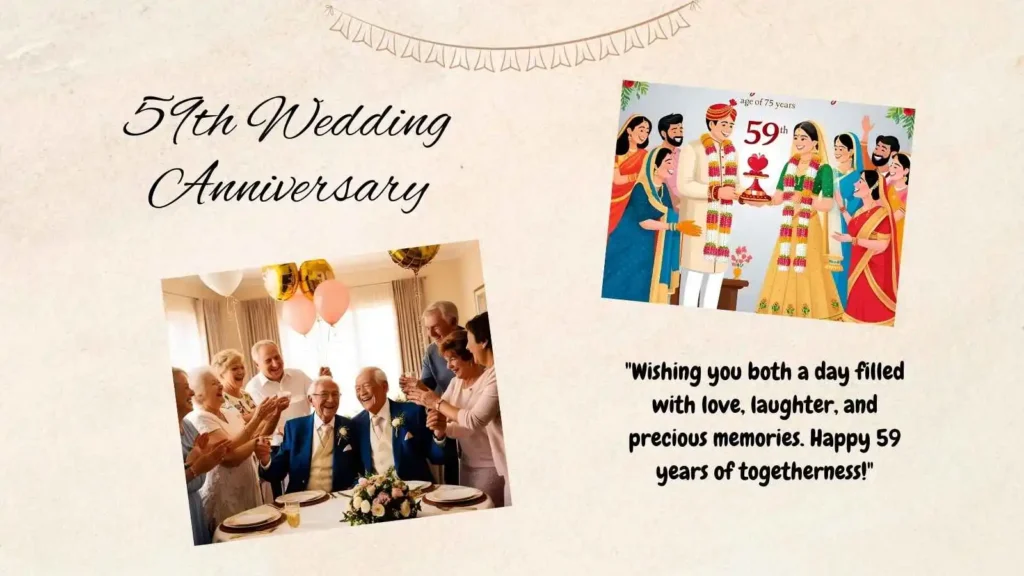 59th Anniversary Wishes