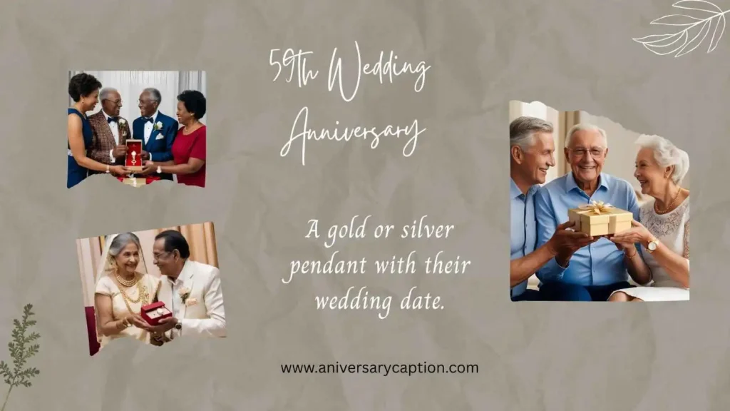 59th Anniversary Gift