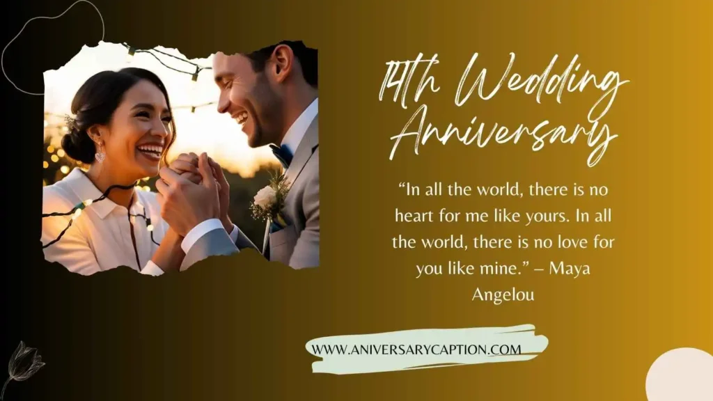 Unique 14th Anniversary Quotes