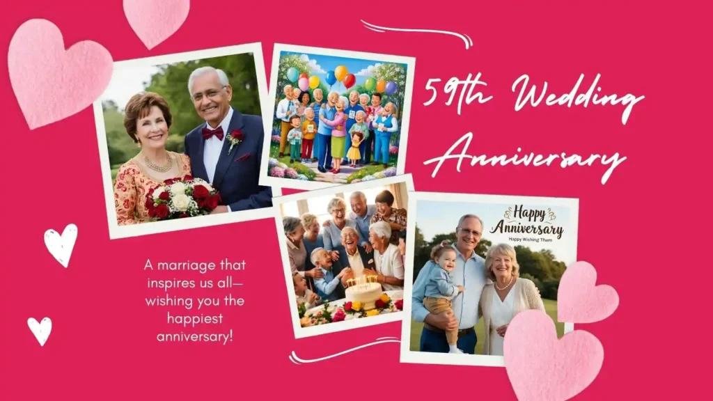 Unique 59th Anniversary Social Media