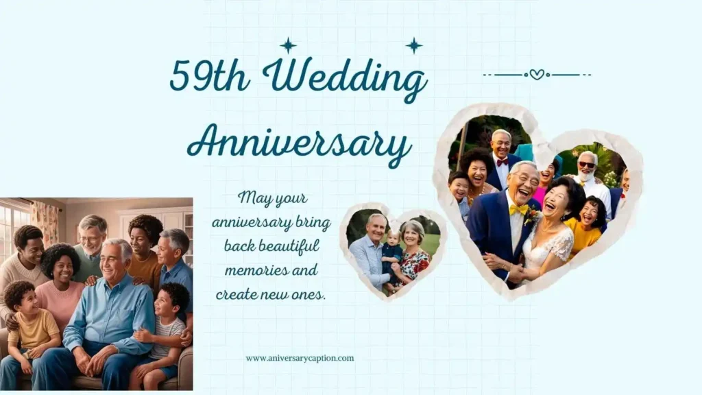 Unique 59th Anniversary Wishes
