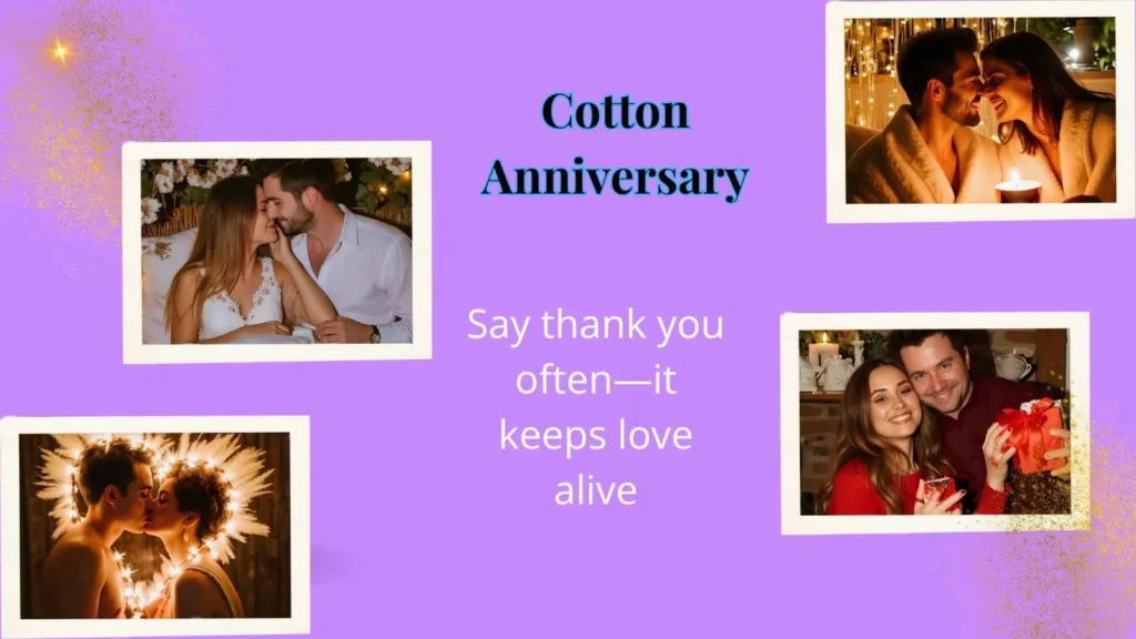 cotton Anniversary